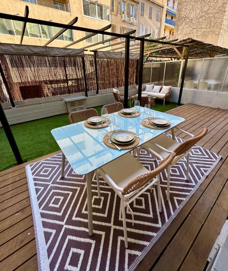 Cocon 2 Pieces Avec Grande Terrasse A Vauban Apartment Marseille Luaran gambar